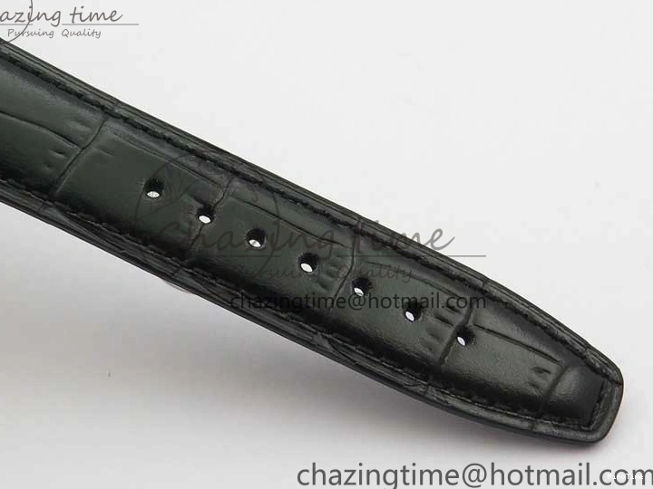 MIROTIME 0112 TimelessDesign Portuguese IW358304 ZF 1:1 Best Edition SS Blue Dial on Leather Strap A 7078